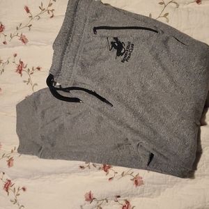 Womens sweat pants gray sixe xl Beverly hills pole club